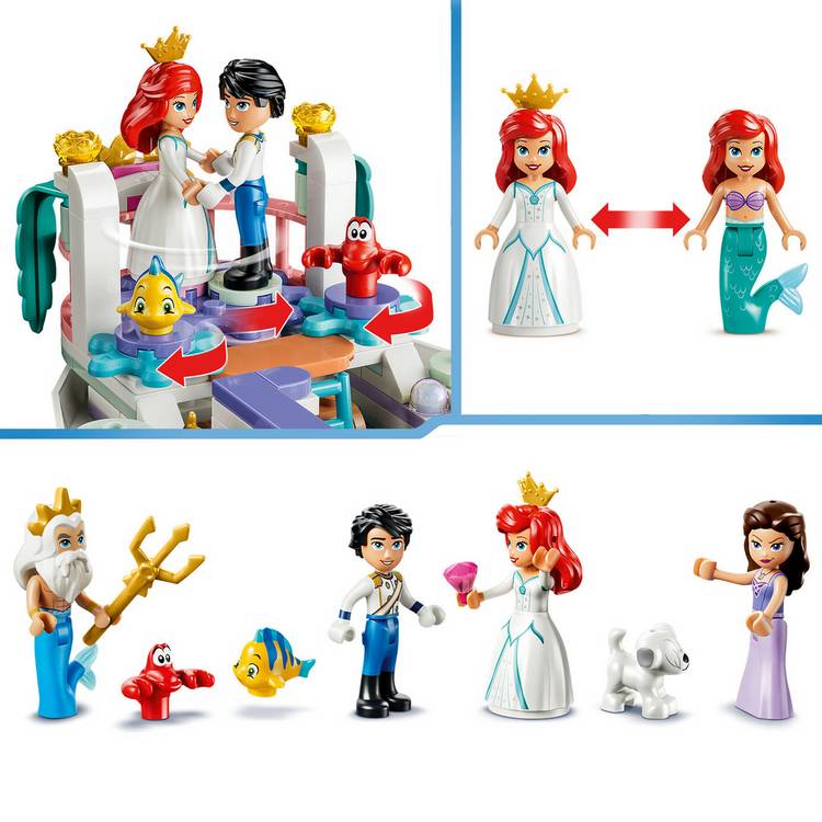 LEGO Disney Ariel's Royal Wedding Boat set 519 pieces - British product