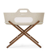 Harrods Snüz SnüzBaskit Barley Moses Basket and Walnut Stand- Buy online at McGrocer