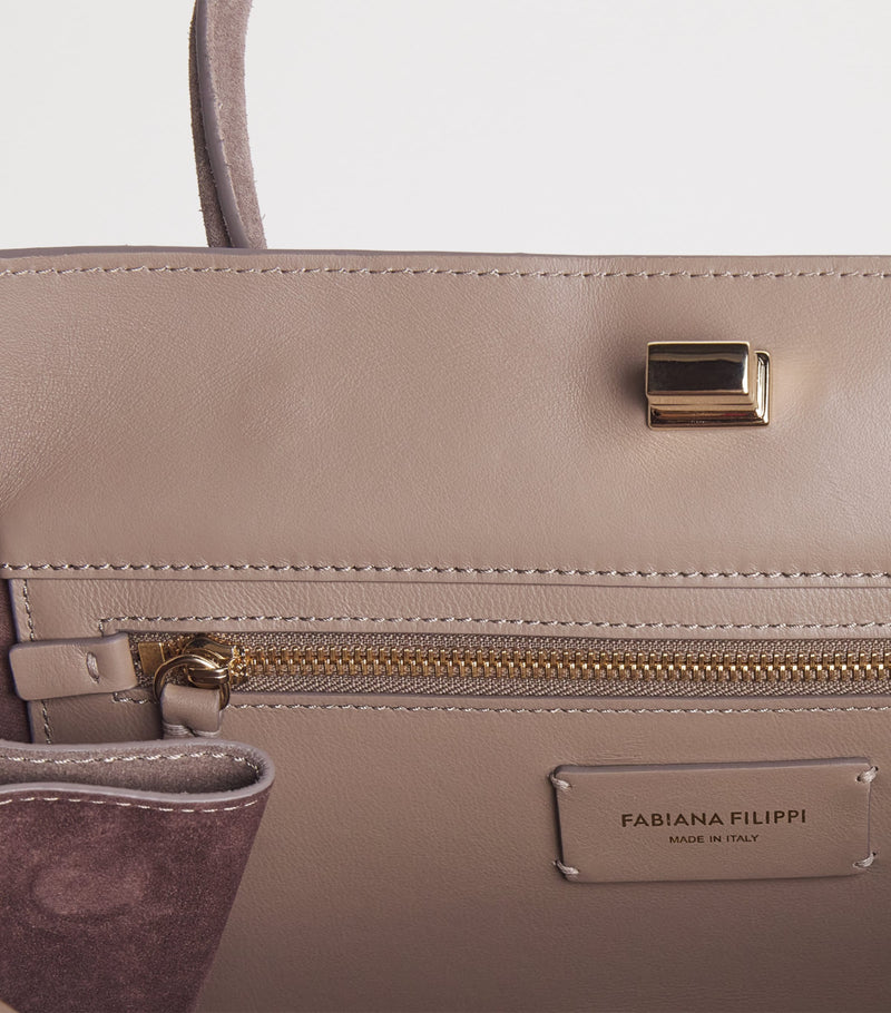 Fabiana Filippi suede bag Josephine large (British brand)