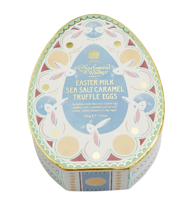 Charbonnel et Walker Milk Sea Salt Caramel Egg-Shaped Truffles 200g - British product