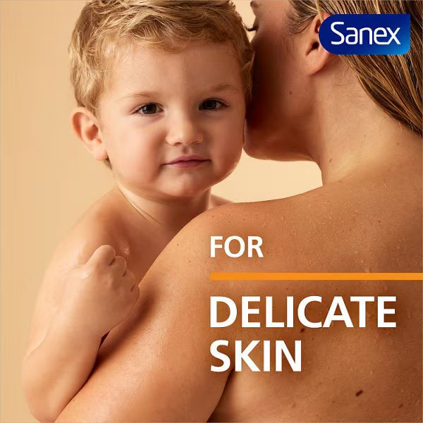 Sanex Zero% Nourishing Baby Bath Foam Shampoo 450ml (British brand)