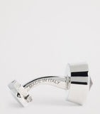 Giorgio Armani sterling silver embellished cufflinks, imported from the UK