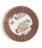 Wedgwood bone china red splendour plate 20cm (British brand)
