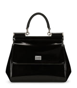 Harrods Dolce & Gabbana Leather Sicily Top-Handle Bag 20cm x 16cm x 5cm- Buy online at McGrocer
