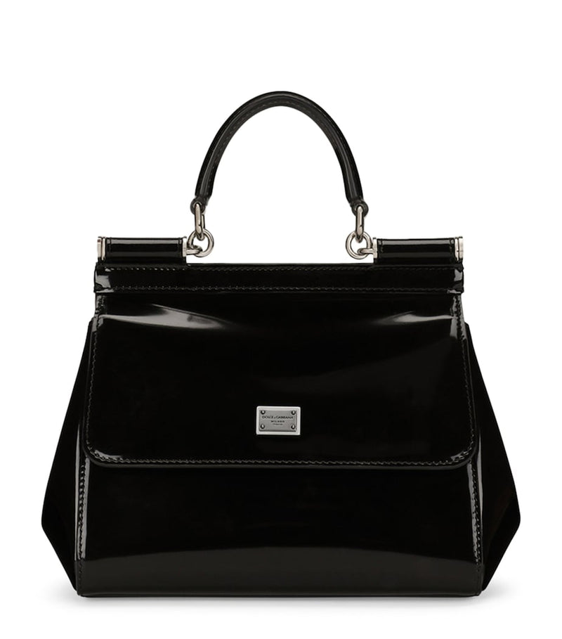 Dolce&Gabbana Sicily top-handle leather bag, UK version