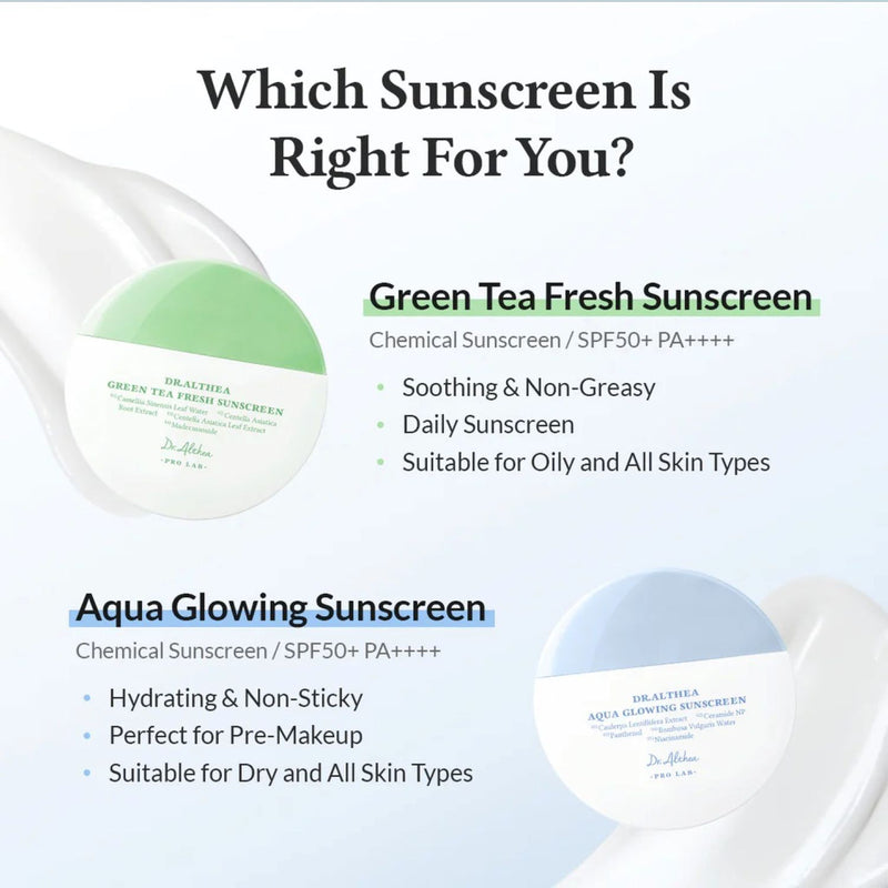 DR. ALTHEA green tea sunscreen 45ml - British product