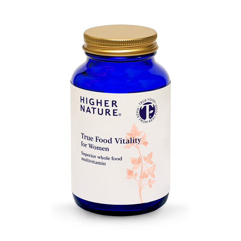 True Food women's multivitamin wholefood blend 60 vegan capsules - British product
