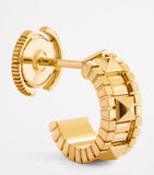 MARLI New York mini yellow gold life hoop earrings - British product