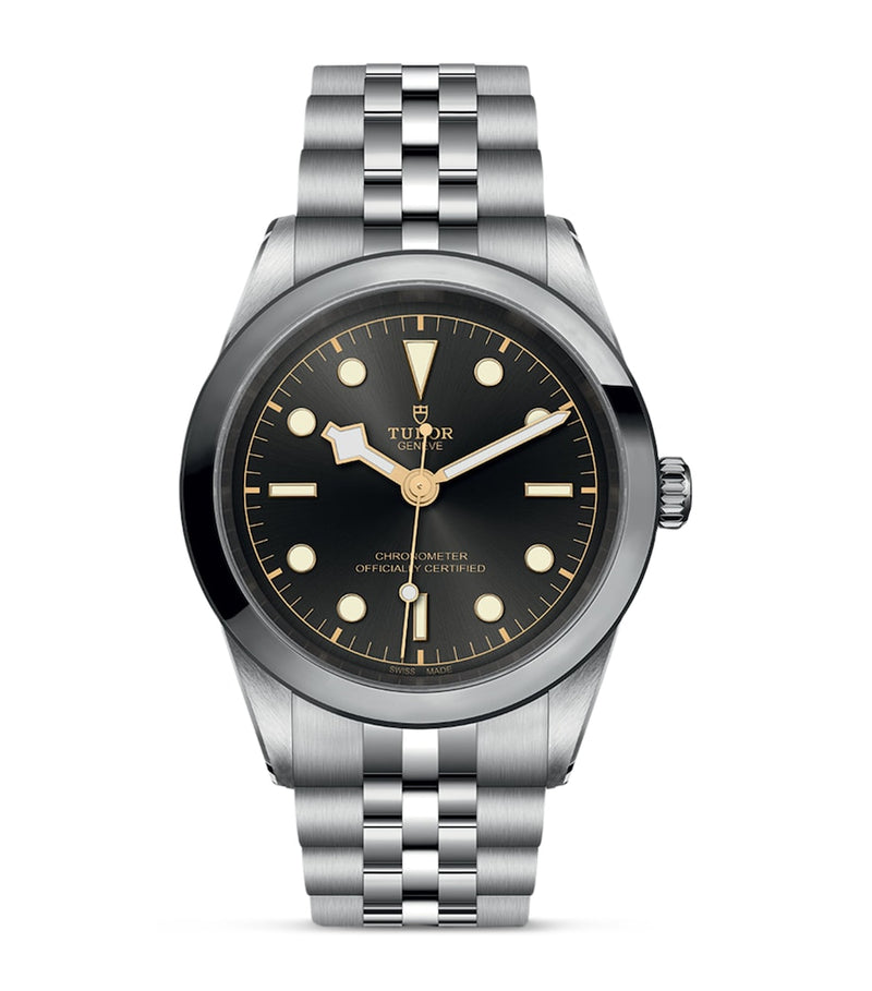 Tudor Black Bay One stainless steel watch 41mm - British product