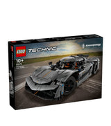 Harrods LEGO Technic Koenigsegg Jesko Absolut Grey Hypercar Building Kit- Buy online at McGrocer