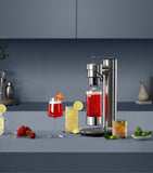Sage sparkling drink maker with 1L bottle and FusionCap (British brand)