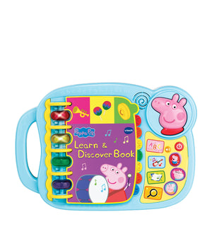 VTech Peppa Pig Learn and Discover Book Interactive Educational Book