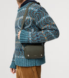 LOEWE Small Leather Pebble Messenger Bag, imported from the UK