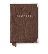 Harrods Aspinal of London Leather Passport Cover Travel Accessory- Buy online at McGrocer