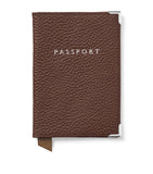 Aspinal of London leather passport cover - British product