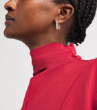 Anita Ko yellow gold and diamond hoop earrings - British product