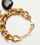 Valentino Garavani Triple Coeur Royal bracelet - British product