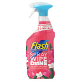 ASDA Flash Spray Wipe Done Country Garden Pink Tulips & White Jasmine Multi-Purpose Cleaning Spray 800ML- Buy online at McGrocer
