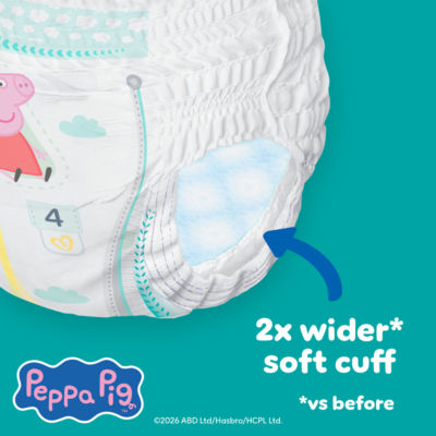 Pampers Premium Protection Nappy Pants Size 5, imported from the UK