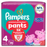 Pampers Premium Protection nappy pants size 4, imported from the UK