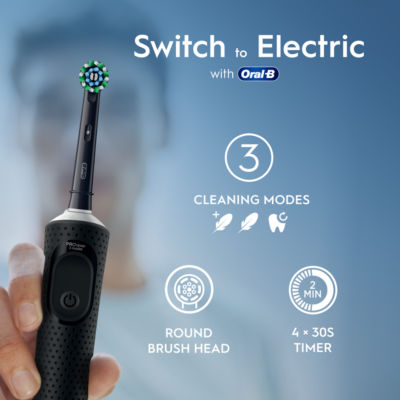 Oral-B electric toothbrush Pro Vitality, imported from the UK