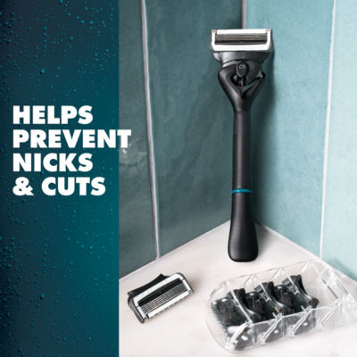 Gillette Body and Intimate Pubic Razor Cartridges 4 Razor Blade Refills, UK version