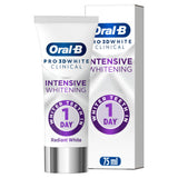 ASDA Oral-B Pro 3D White Clinical Radiant White Toothpaste 75ml- Buy online at McGrocer