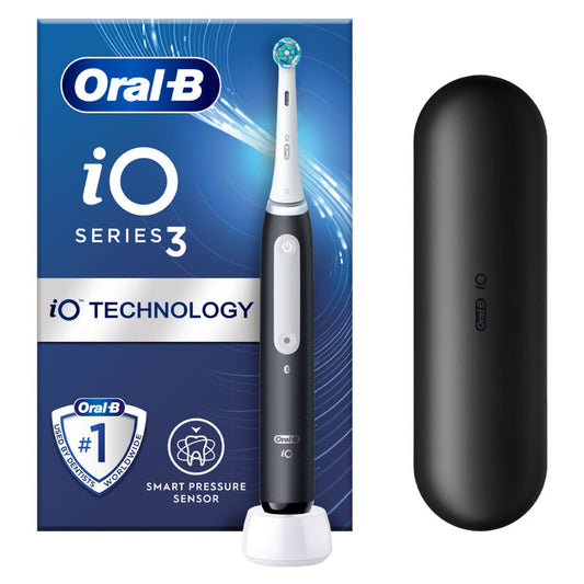 Oral-B iO 3 Black Electric Toothbrush GOODS ASDA   
