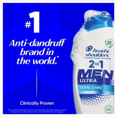 Head & Shoulders Anti-Dandruff Shampoo Men Ultra Total Care 330ml, UK version