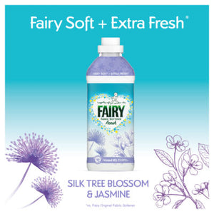 Fairy Fabric Conditioner Silk Tree Blossom & Jasmine 26 Washes, 858L