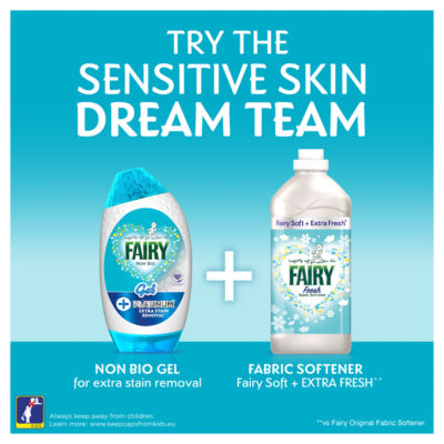 Fairy fabric conditioner Silk Tree Blossom & Jasmine 1.386L - British product