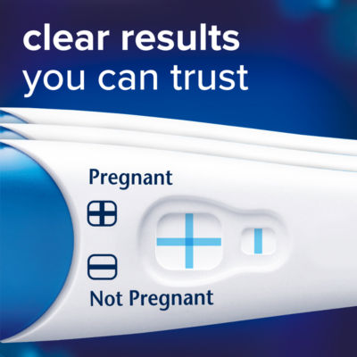 Clearblue Rapid Detection Pregnancy Test 3 Tests - British product
