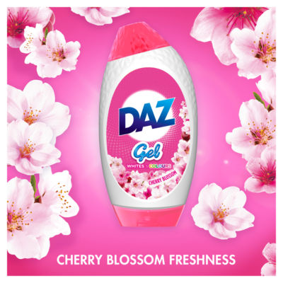 Daz Cherry Blossom laundry detergent gel 1.4L, imported from the UK