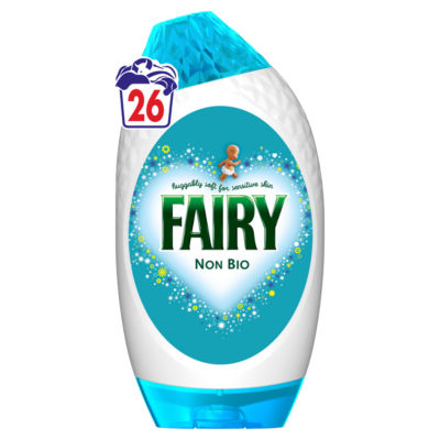 Fairy Non Bio laundry detergent gel 26 washes - British product