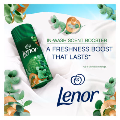 Lenor scent booster Sandalwood & Eucalyptus 155g, UK version