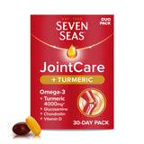 ASDA Seven Seas JointCare + TURMERIC Joint Support Supplement 30-Day Duo Pack- Buy online at McGrocer