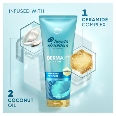Head & Shoulders DermaXPro Repairing Moisture Conditioner 220ml (British brand)