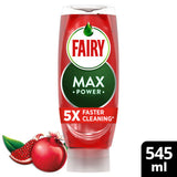 ASDA Fairy Max Power Pomegranate Washing Up Liquid 545 ML- Buy online at McGrocer