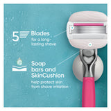 Gillette Venus women's razor Pro ComfortGlide Pomegranate - British product