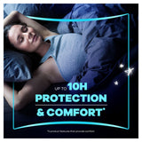 Always Platinum sanitary towels moderate flow night 12 pads (British brand)