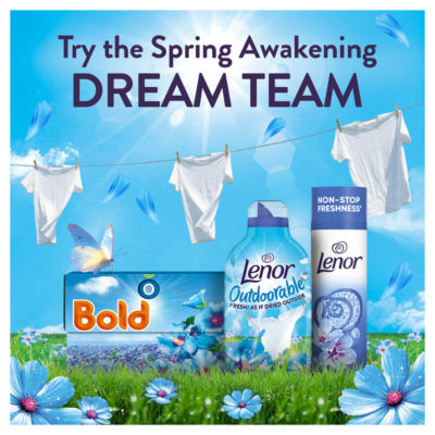 Lenor Outdoorable fabric conditioner Spring Awakening 1.204L, UK version