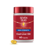ASDA Seven Seas Omega-3 Fish Oil High Strength Plus Cod Liver Oil Supplement- Buy online at McGrocer