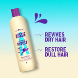 Aussie Miracle Moist Shampoo 400ml, imported from the UK