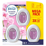 ASDA Febreze Bathroom Air Freshener Blossom & Breeze 3 Unit- Buy online at McGrocer