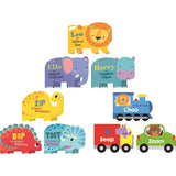 Shaped board books set of 3 - British product