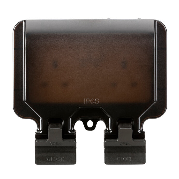 Knightsbridge smart outdoor socket two-pack (British brand)