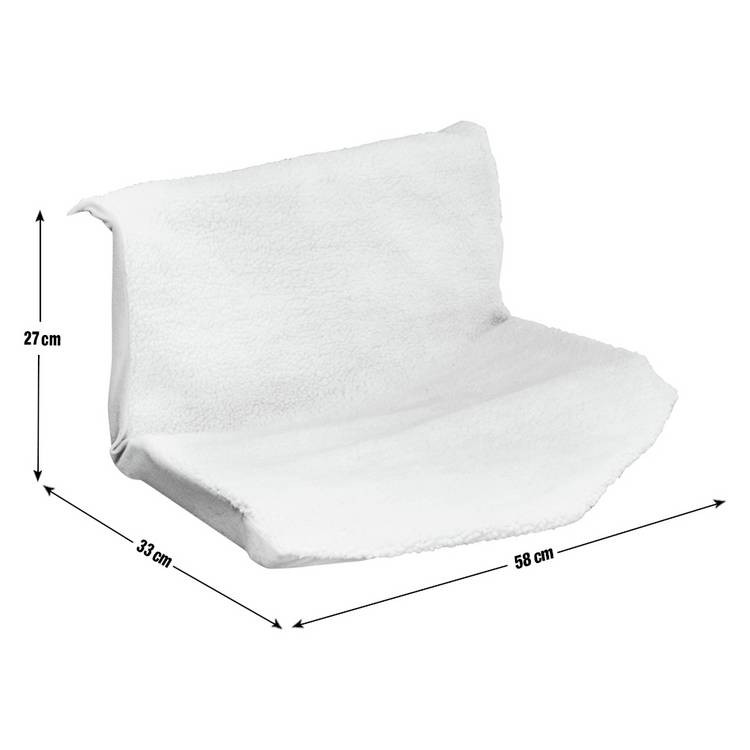 Radiator cat bed small fleece cover, UK version