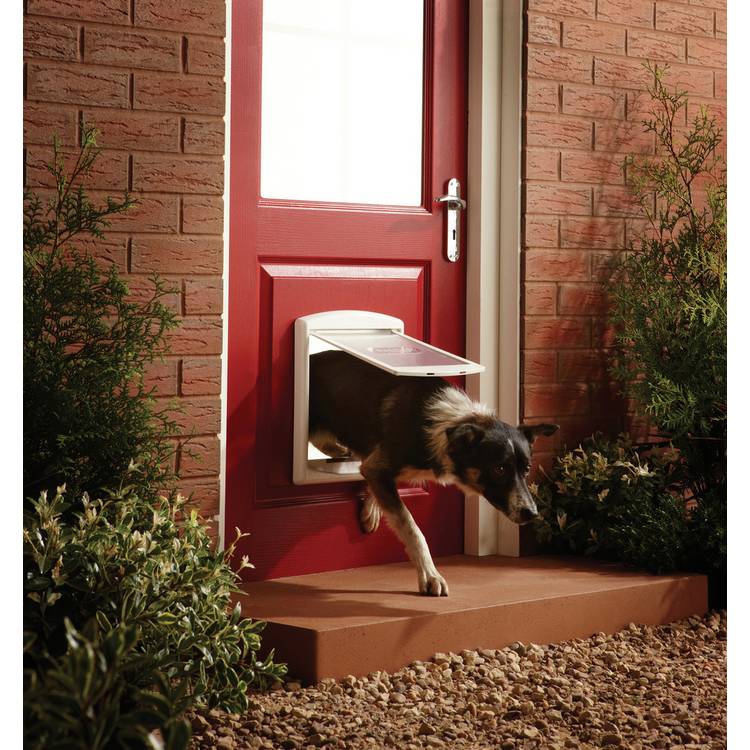 PetSafe Staywell Original 2-Way pet door Medium White (British brand)