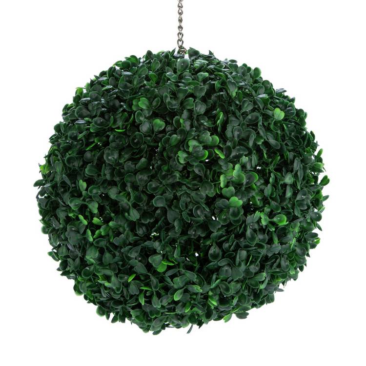 Garden XP artificial grass topiary balls 30cm (British brand)