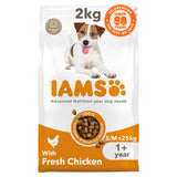 ASDA Iams Advanced Nutrition Adult Small Medium Dry Dog Food Chicken 2kg- Buy online at McGrocer